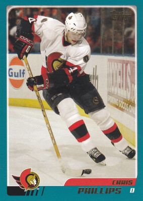 Hockey card Chris Phillips