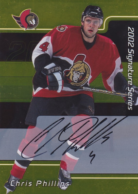 Hockey card Chris Phillips