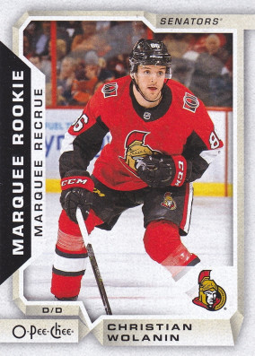Hockey card Christian Wolanin