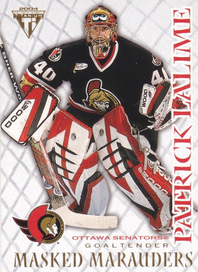 Hockey card Patrick Lalime