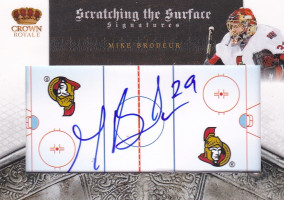 Hockey card Mike Brodeur
