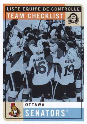 Hockey card Checklist
