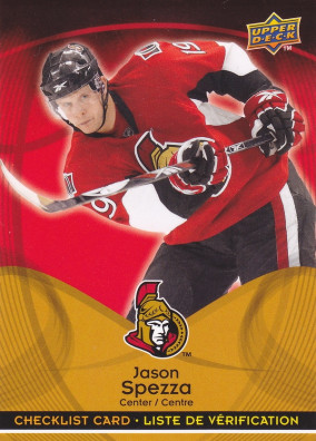 Hockey card Checklist