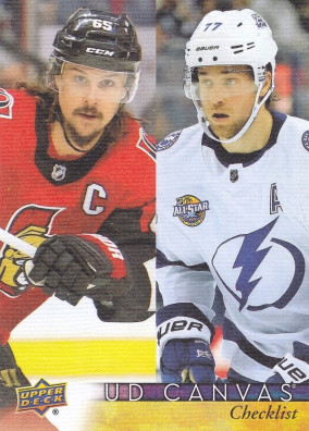 Hockey card Checklist