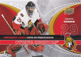 Hockey card Checklist