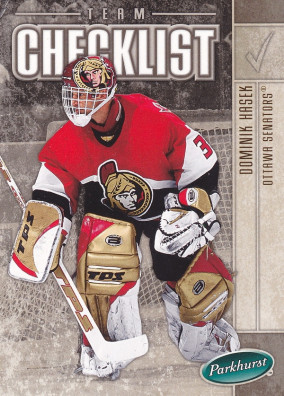Hockey card Checklist