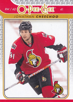 Hockey card Jonathan Cheechoo