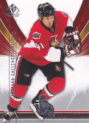 Hockey card Jonathan Cheechoo