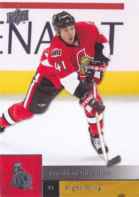 Hockey card Jonathan Cheechoo