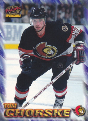 Hockey card Tom Chorske