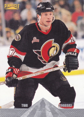 Hockey card Tom Chorske