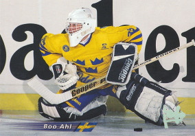 Hockey card Boo Ahl