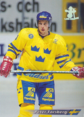 Hockey card Peter Forsberg