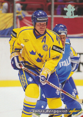 Hockey card Jonas Bergqvist