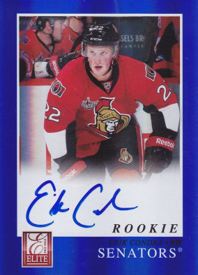Hockey card Erik Condra