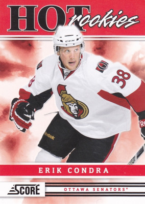 Hockey card Erik Condra