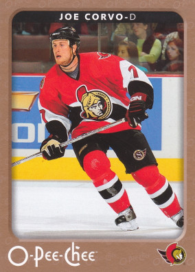 Hockey card Joe Corvo