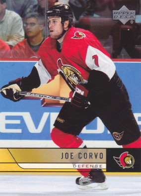 Hockey card Joe Corvo
