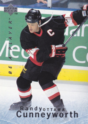 Hockey card Randy Cunneyworth