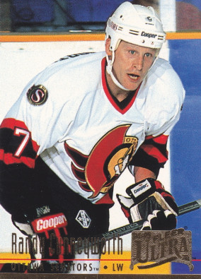 Hockey card Randy Cunneyworth