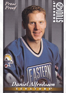 Hockey card Daniel Alfredsson