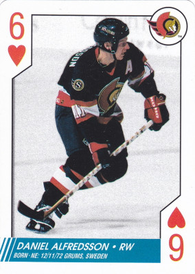 Hockey card Daniel Alfredsson