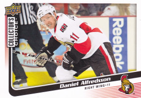 Hockey card Daniel Alfredsson