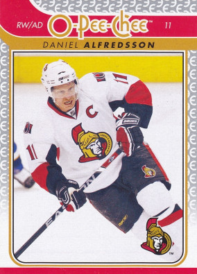 Hockey card Daniel Alfredsson