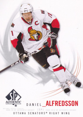 Hockey card Daniel Alfredsson