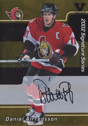 Hockey card Daniel Alfredsson