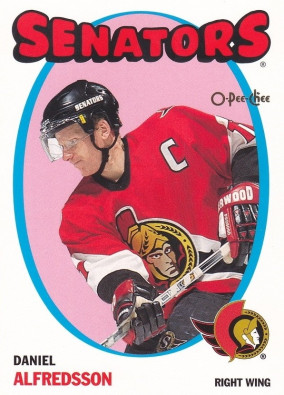 Hockey card Daniel Alfredsson