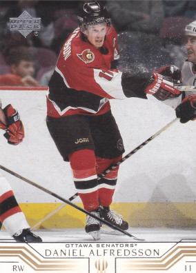 Hockey card Daniel Alfredsson