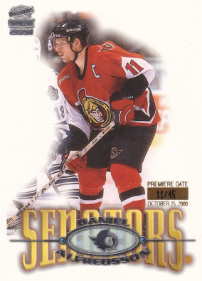 Hockey card Daniel Alfredsson