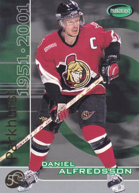 Hockey card Daniel Alfredsson