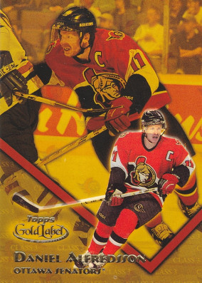 Hockey card Daniel Alfredsson