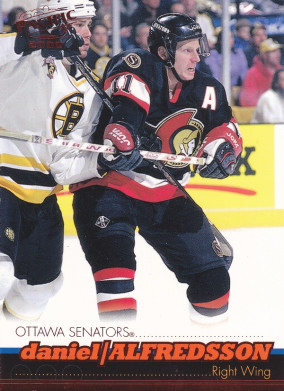 Hockey card Daniel Alfredsson