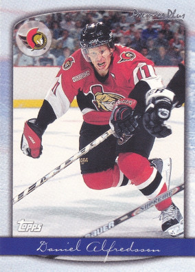 Hockey card Daniel Alfredsson