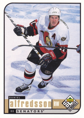 Hockey card Daniel Alfredsson