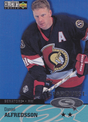 Hockey card Daniel Alfredsson