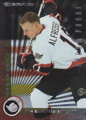 Hockey card Daniel Alfredsson