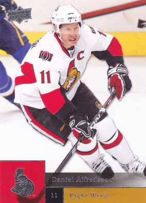 Hockey card Daniel Alfredsson