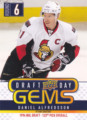 Hockey card Daniel Alfredsson