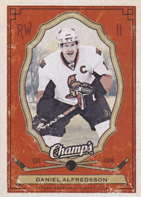 Hockey card Daniel Alfredsson