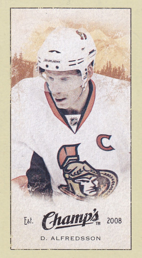 Hockey card Daniel Alfredsson