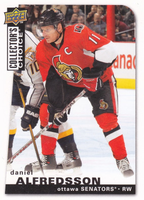 Hockey card Daniel Alfredsson