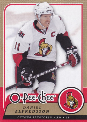 Hockey card Daniel Alfredsson