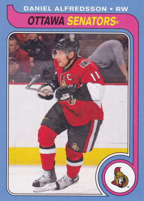 Hockey card Daniel Alfredsson