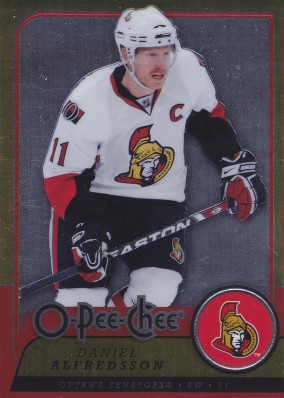 Hockey card Daniel Alfredsson