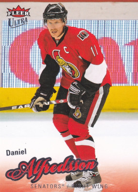 Hockey card Daniel Alfredsson