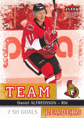Hockey card Daniel Alfredsson